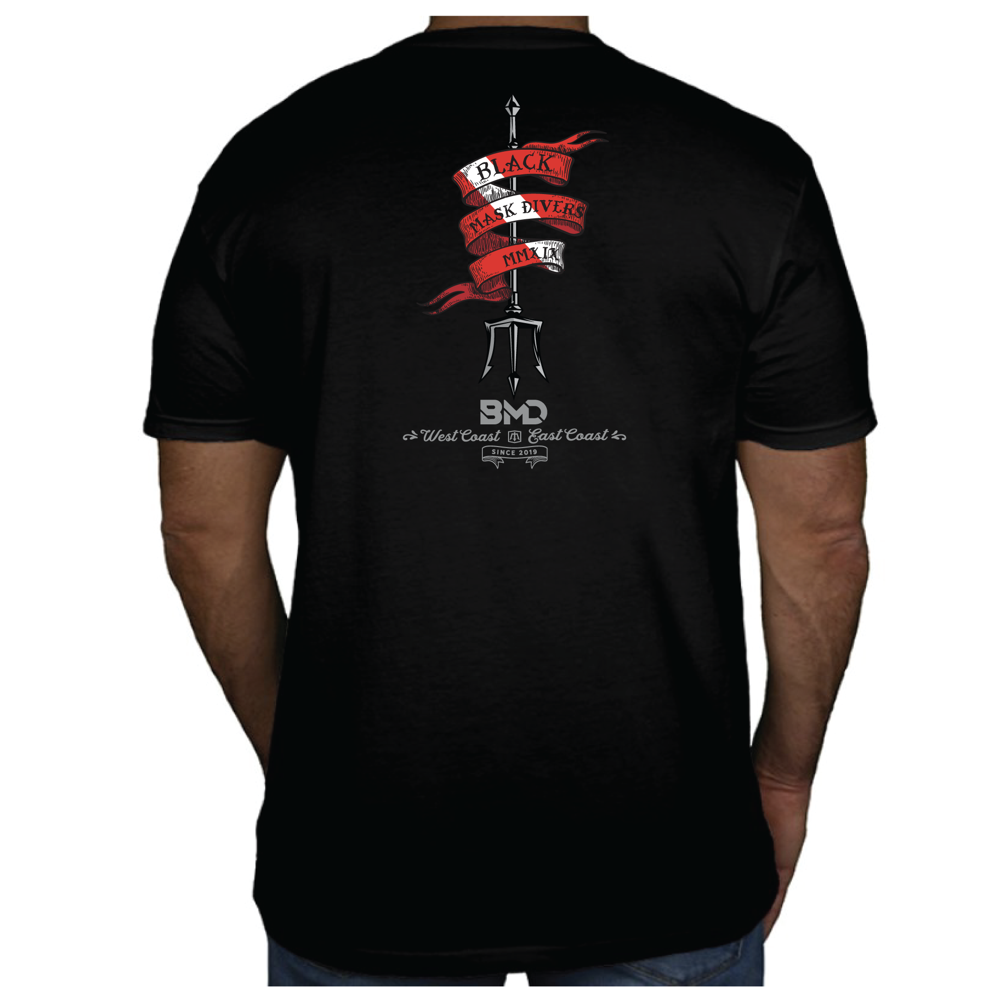 Banner & Trident T Black