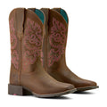 Ariat Women's Round Up Wide Square Toe StretchFit Boots