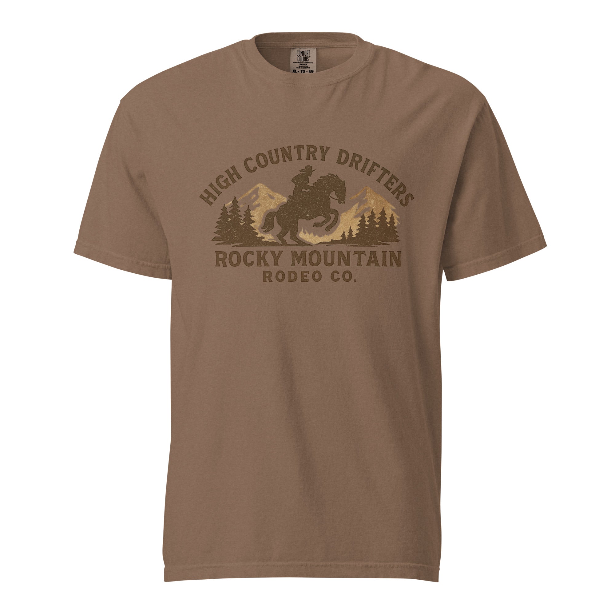 Rocky Mountain Rodeo Co Heavyweight T-Shirt
